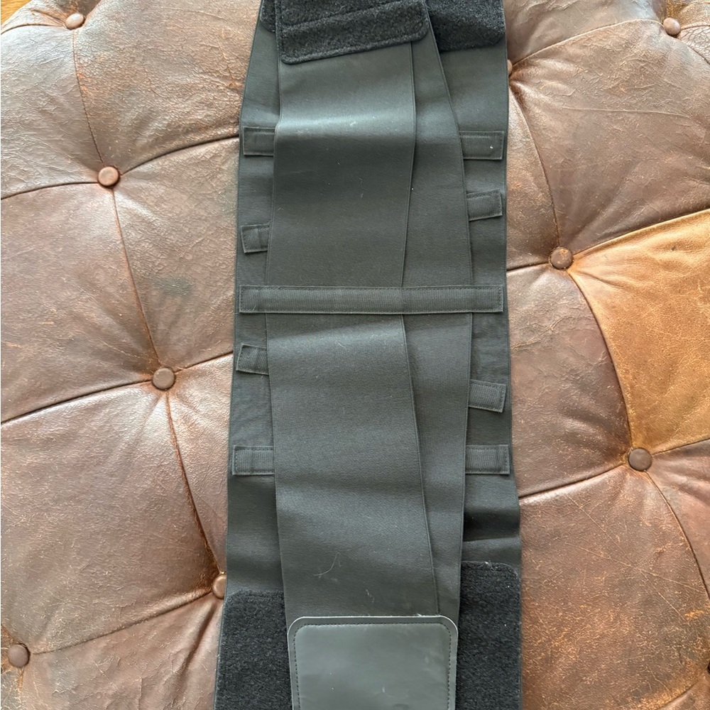 Adjustable Black Back Brace | Adult Small